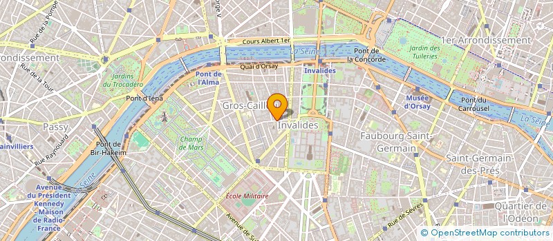 localisation de l'entreprise GROUPEMENT FORESTIER DE LA HAIE JUTARD à PARIS