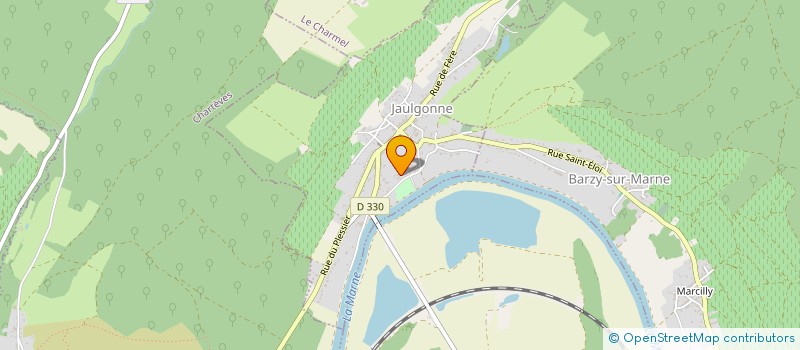 localisation de l'entreprise GROUPEMENT FORESTIER DE LA LAUDRAIE  TRELOU SUR MARNE