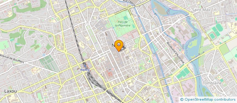 localisation de l'entreprise GROUPEMENT FORESTIER DE LA LOUVIERE  NANCY