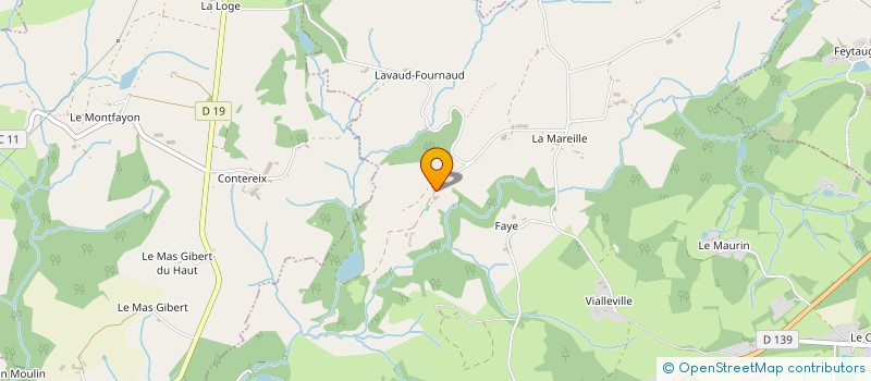 localisation de l'entreprise GROUPEMENT FORESTIER DE LA MONTALBANIE  MOISSANNES