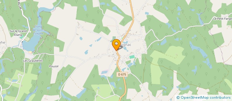 localisation de l'entreprise GROUPEMENT FORESTIER DE LA POUYADE  SCEAU-SAINT-ANGEL