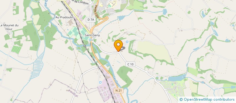 localisation de l'entreprise GROUPEMENT FORESTIER DE LA RIVIERE à CASTERA-LECTOUROIS