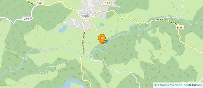 localisation de l'entreprise GROUPEMENT FORESTIER DE LA SOYE à LAMONTELARIE