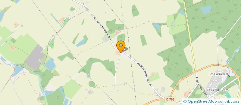 localisation de l'entreprise GROUPEMENT FORESTIER DE LA TRUISSE A BORDE  NEUVY-LE-ROI