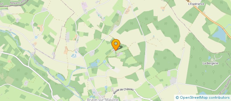 localisation de l'entreprise GROUPEMENT FORESTIER DE LA VALLEE à BRAYE-SUR-MAULNE