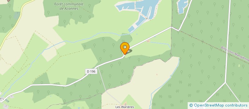 localisation de l'entreprise GROUPEMENT FORESTIER DE LA WOEVRE à DAMVILLERS