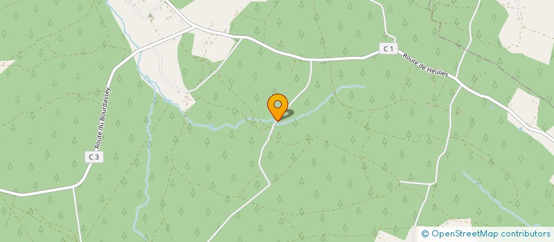 localisation de l'entreprise GROUPEMENT FORESTIER DE LAIGUE  SAINT-MARTIN-CURTON