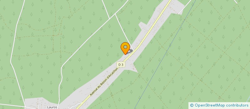 localisation de l'entreprise GROUPEMENT FORESTIER DE LARUAU  LE PORGE