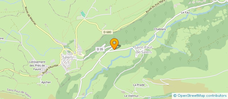 localisation de l'entreprise GROUPEMENT FORESTIER DE LAVEISSIERE à SAINT-CIRGUES-DE-MALBERT