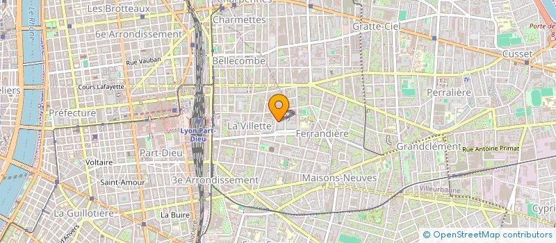 localisation de l'entreprise GROUPEMENT FORESTIER DE LOISEAU  LYON