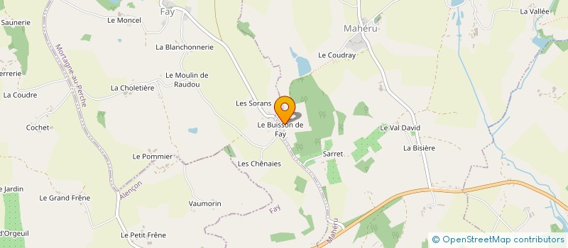 localisation de l'entreprise GROUPEMENT FORESTIER DE LOISELLIERE à MAHERU