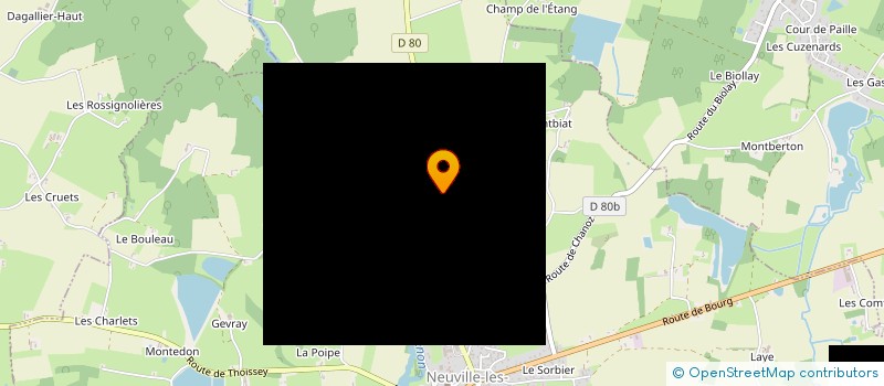 localisation de l'entreprise GROUPEMENT FORESTIER DE LONGES  SULIGNAT