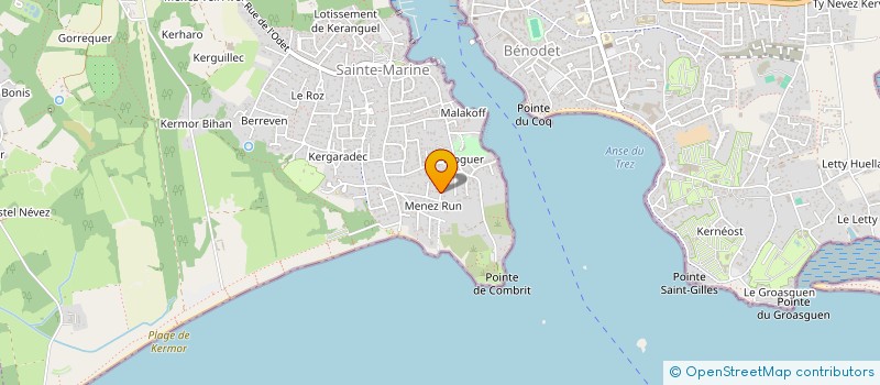 localisation de l'entreprise GROUPEMENT FORESTIER DE LOQUELTAS  COMBRIT