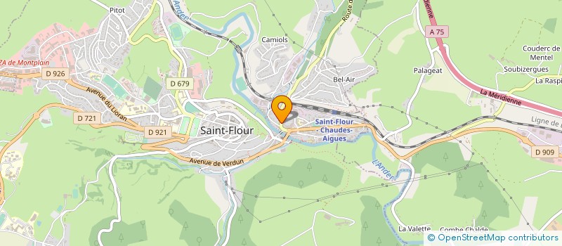 localisation de l'entreprise GROUPEMENT FORESTIER DE MARMINHAC à SAINT-FLOUR