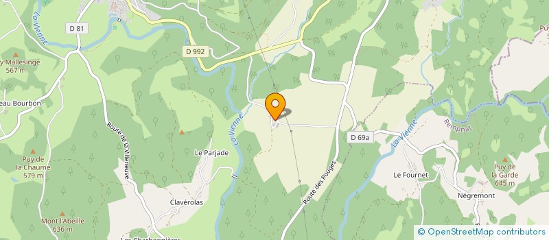 localisation de l'entreprise GROUPEMENT FORESTIER DE MONCEAUX  NEDDE