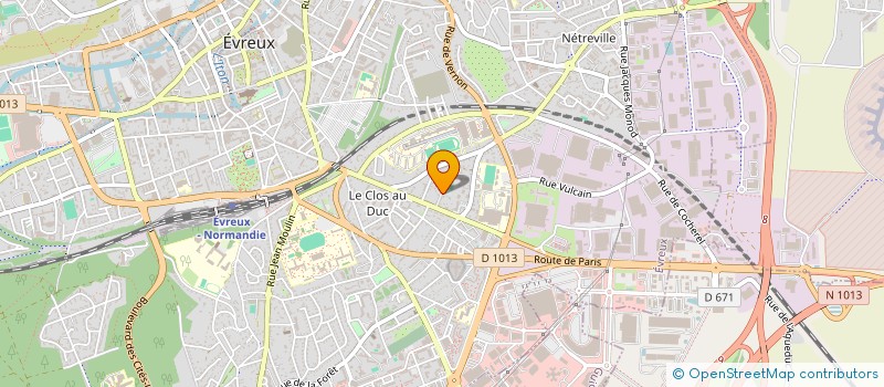 localisation de l'entreprise GROUPEMENT FORESTIER DE MONDETOUR à EVREUX
