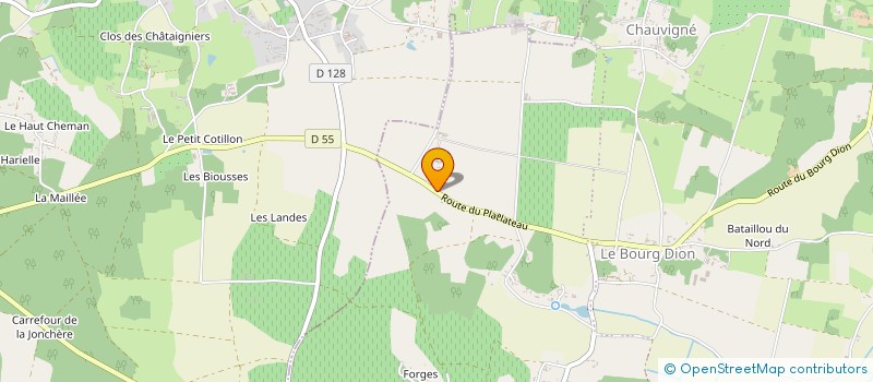 localisation de l'entreprise GROUPEMENT FORESTIER DE MONTARLOT  BLAISON-SAINT-SULPICE