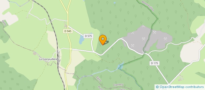 localisation de l'entreprise GROUPEMENT FORESTIER DE MONTAUTE  EPIRY