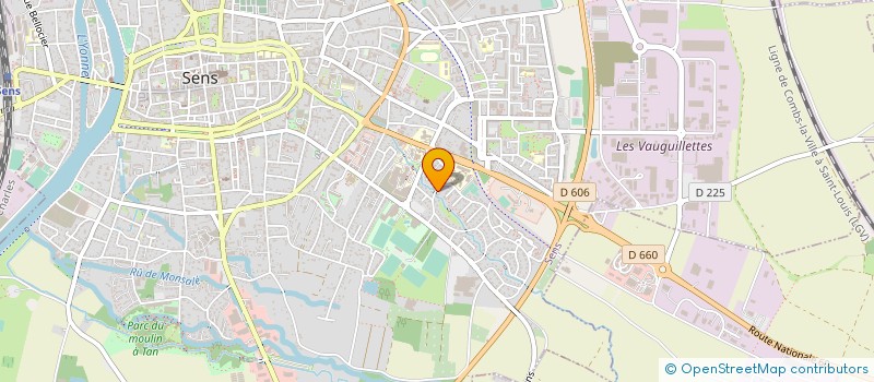 localisation de l'entreprise GROUPEMENT FORESTIER DE MONTGOMERY  PARON