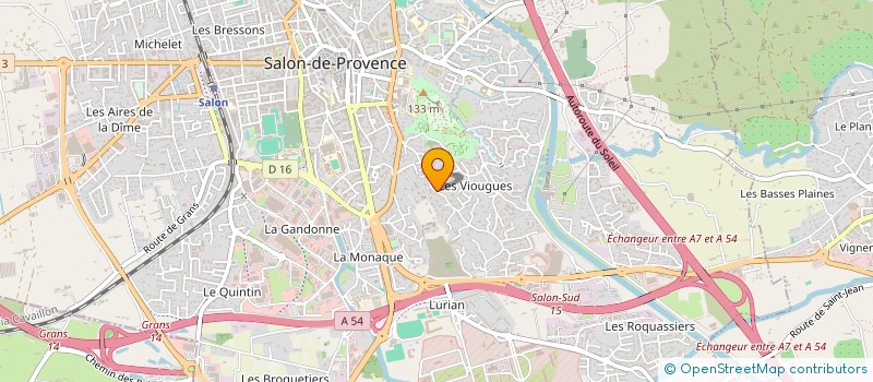 localisation de l'entreprise GROUPEMENT FORESTIER DE MONTREDON à SALON-DE-PROVENCE