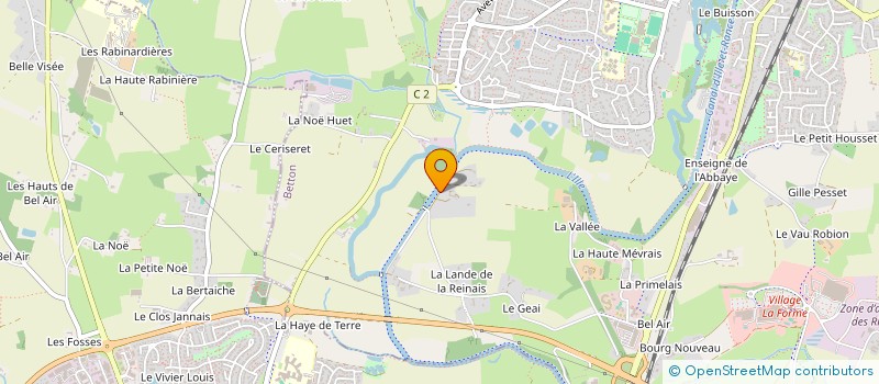 localisation de l'entreprise GROUPEMENT FORESTIER DE MONTSOREL  BETTON