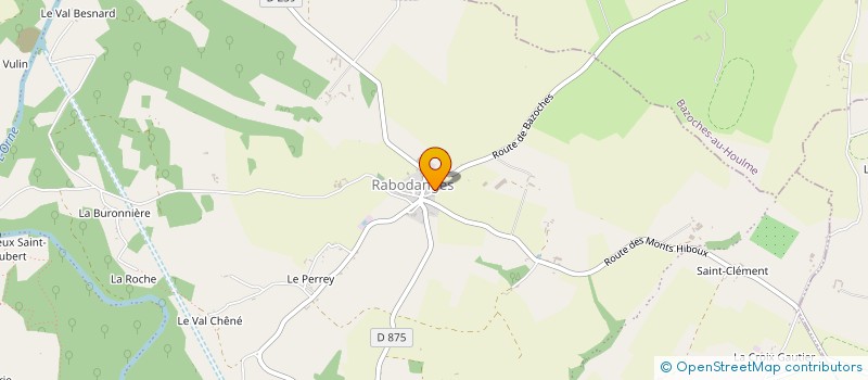 localisation de l'entreprise GROUPEMENT FORESTIER DE NAMPILLY à PUTANGES-LE-LAC
