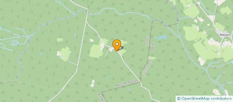 localisation de l'entreprise GROUPEMENT FORESTIER DE NAUTIN  RIMBEZ-ET-BAUDIETS