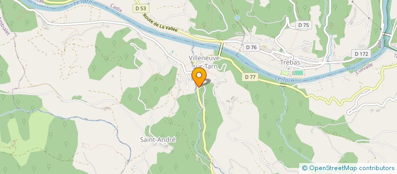 localisation de l'entreprise GROUPEMENT FORESTIER DE NOUGARET  ALBAN