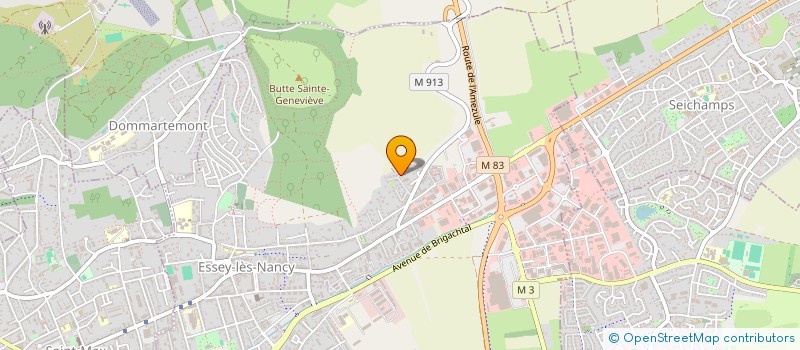 localisation de l'entreprise GROUPEMENT FORESTIER DE PASSONCOURT  ESSEY-LES-NANCY