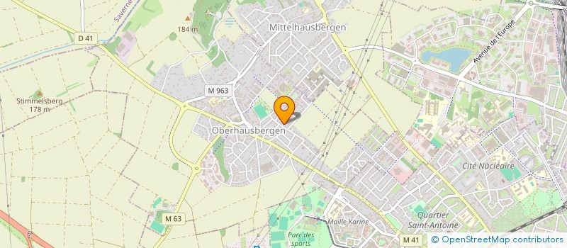 localisation de l'entreprise GROUPEMENT FORESTIER DE PATUET  OBERHAUSBERGEN