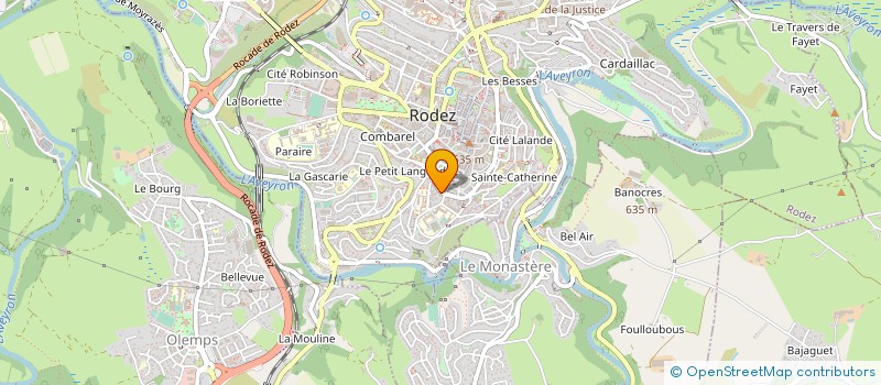 localisation de l'entreprise GROUPEMENT FORESTIER DE PAULHAC à LE MONASTERE
