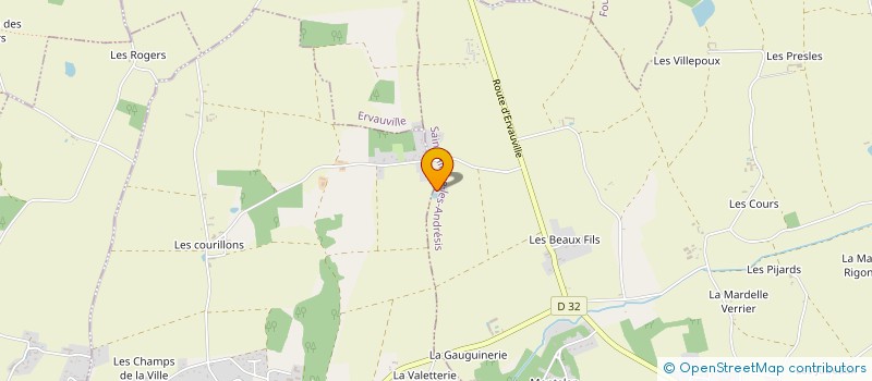 localisation de l'entreprise GROUPEMENT FORESTIER DE PREJEANCE à FOUCHEROLLES