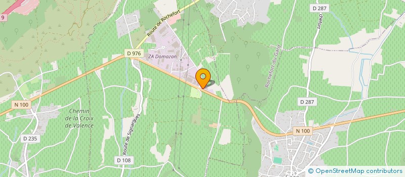 localisation de l'entreprise GROUPEMENT FORESTIER DE PROVENCE  DOMAZAN