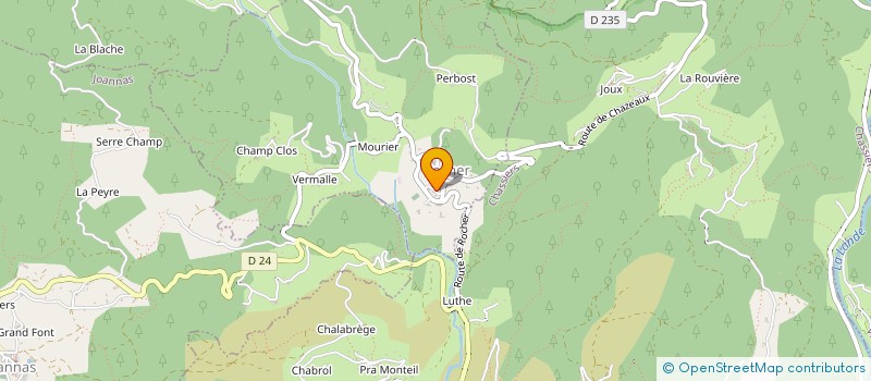 localisation de l'entreprise GROUPEMENT FORESTIER DE PRUNET à PRUNET