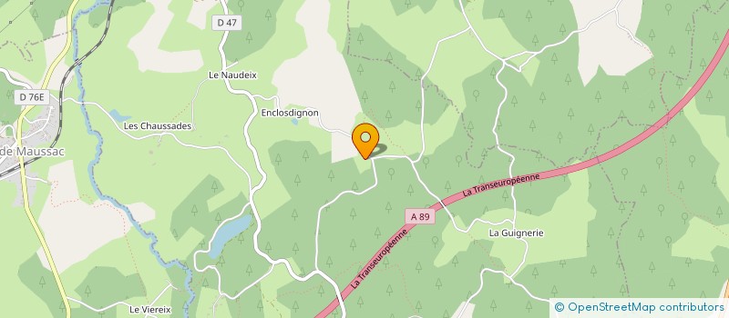 localisation de l'entreprise GROUPEMENT FORESTIER DE PUY LOUBEC  COMBRESSOL