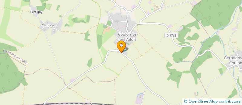 localisation de l'entreprise GROUPEMENT FORESTIER DE RAROY à COULOMBS-EN-VALOIS