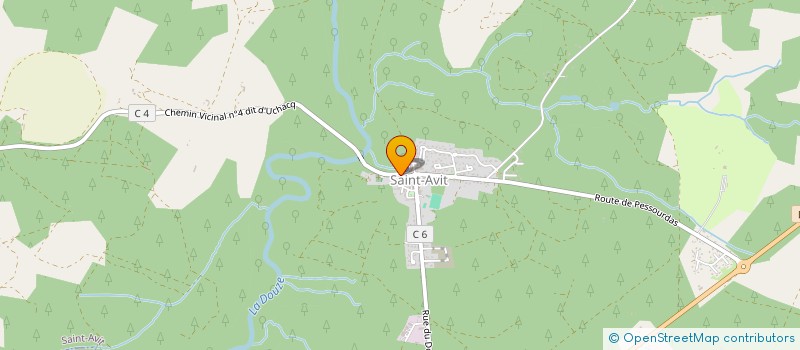 localisation de l'entreprise GROUPEMENT FORESTIER DE REILLANS  UCHACQ-ET-PARENTIS