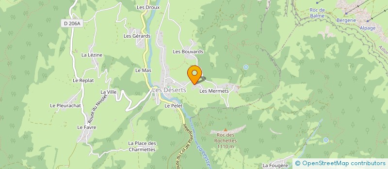 localisation de l'entreprise GROUPEMENT FORESTIER DE REMACLOS  LES DESERTS