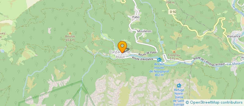 localisation de l'entreprise GROUPEMENT FORESTIER DE RONGAS  SAINT-GERVAIS-SUR-MARE