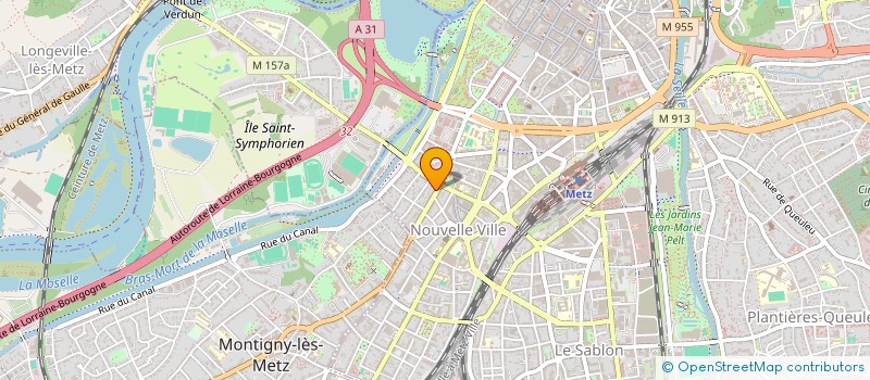 localisation de l'entreprise GROUPEMENT FORESTIER DE ROUVROY  METZ