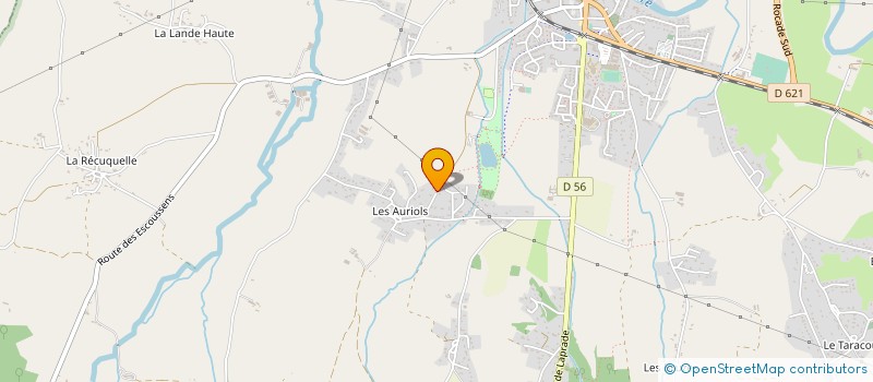 localisation de l'entreprise GROUPEMENT FORESTIER DE SACOU ET VERMILLON  LABRUGUIERE