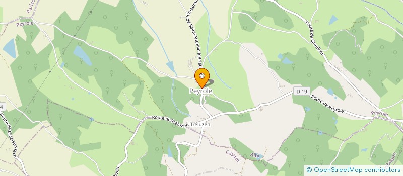 localisation de l'entreprise GROUPEMENT FORESTIER DE SAINT GERARD à LISLE-SUR-TARN