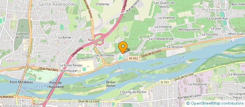 localisation de l'entreprise GROUPEMENT FORESTIER DE SAINT HUBERT  ROCHECORBON