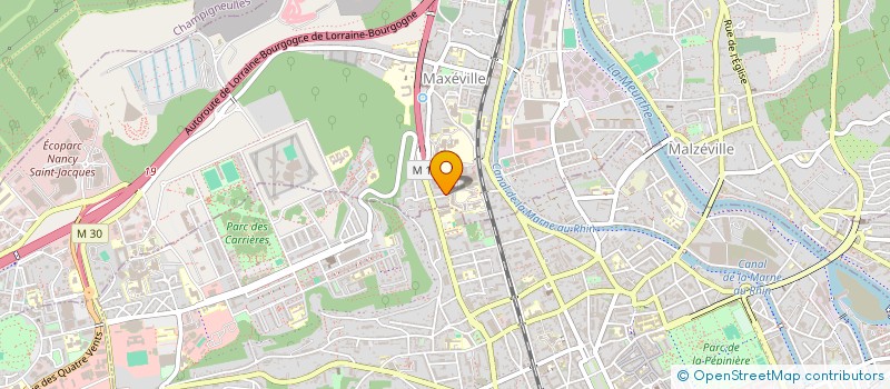 localisation de l'entreprise GROUPEMENT FORESTIER DE SAINT MAURICE  MAXEVILLE