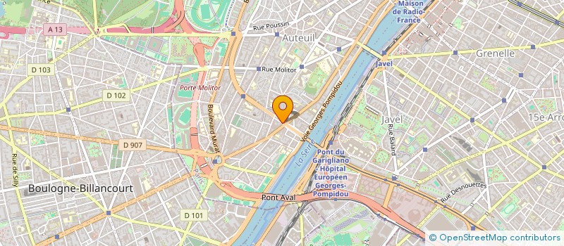 localisation de l'entreprise GROUPEMENT FORESTIER DE SAINT THIBAULT  PARIS