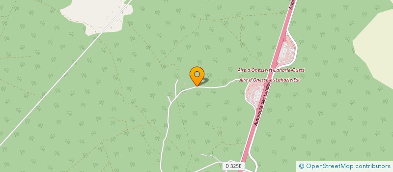 localisation de l'entreprise GROUPEMENT FORESTIER DE SAUBADON  ONESSE-LAHARIE