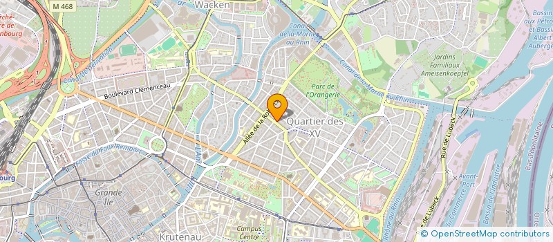 localisation de l'entreprise GROUPEMENT FORESTIER DE SCHWEIGHOUSE à STRASBOURG