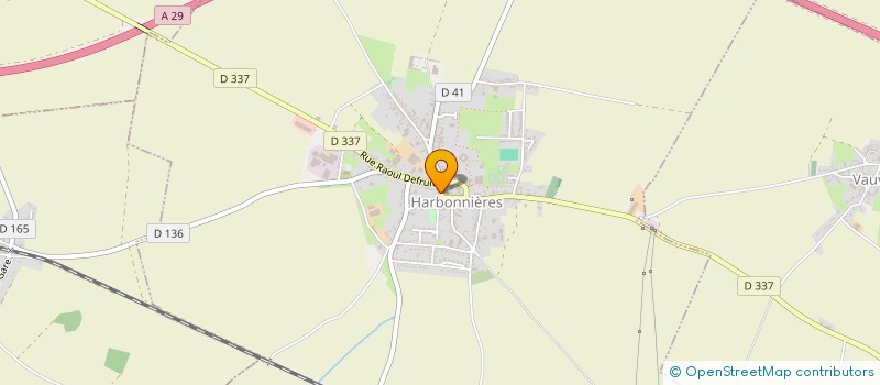 localisation de l'entreprise GROUPEMENT FORESTIER DE SEUGNE ET OLONNE  HARBONNIERES