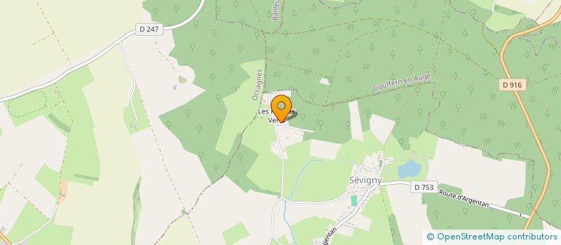 localisation de l'entreprise GROUPEMENT FORESTIER DE SEVIGNY à SEVIGNY