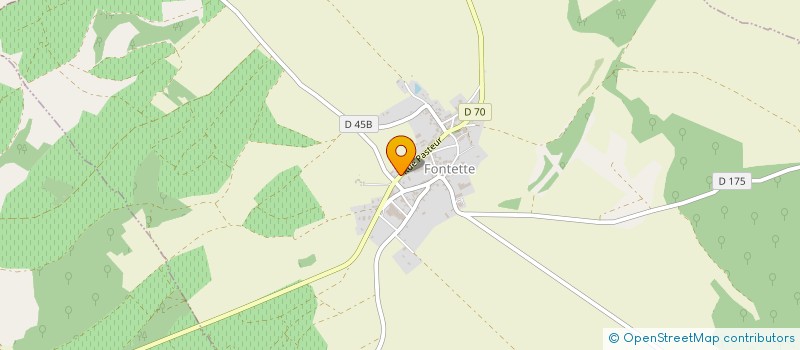 localisation de l'entreprise GROUPEMENT FORESTIER DE ST MICHEL  FONTETTE